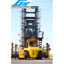 container mobile stacking machine in port